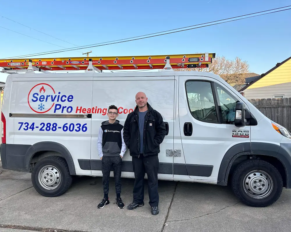 company owner and son